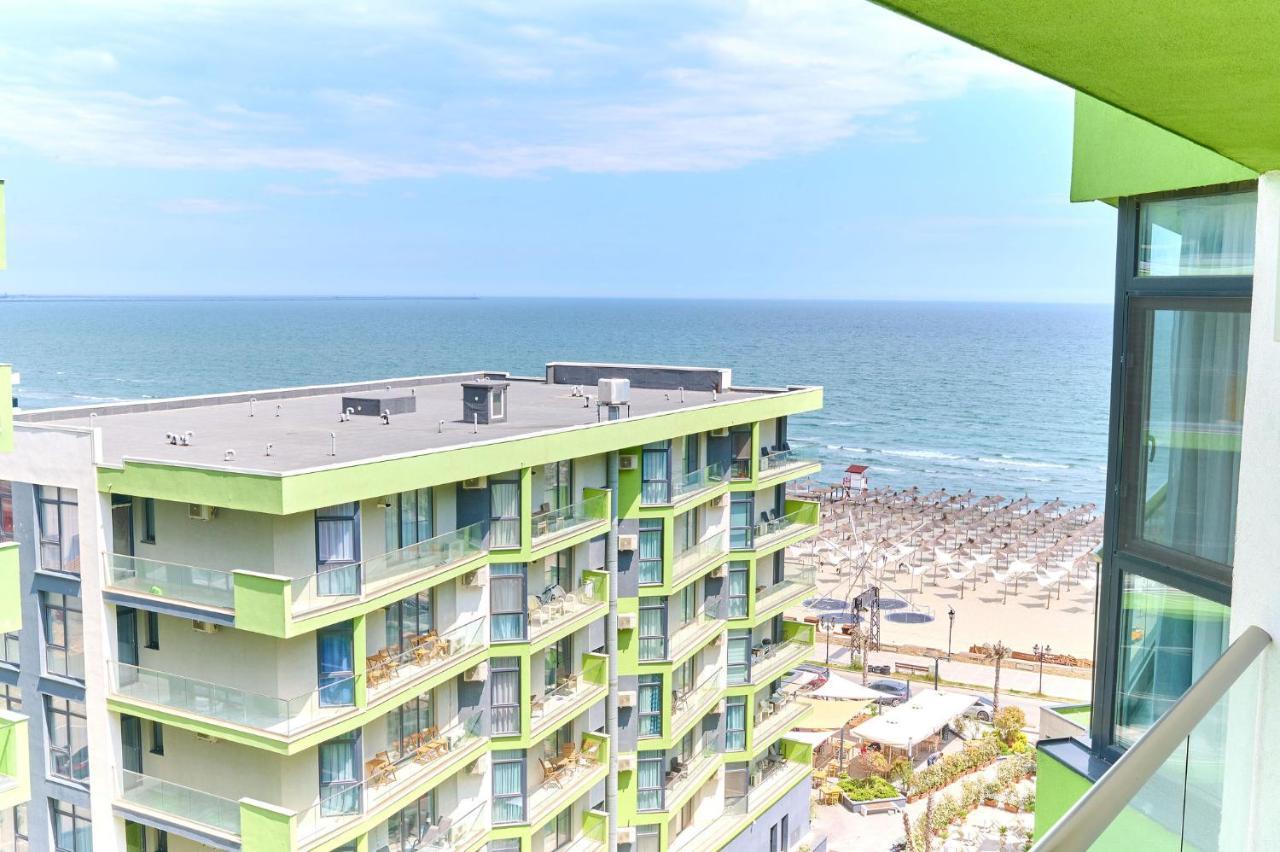 Rainbow Sea View Apartment Spa N Pool Resort - Parking Mamaia Exterior photo